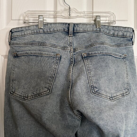 Old Navy OG Loose Jeans Sz 16 High Rise Light Wash Denim - Picture 4 of 7
